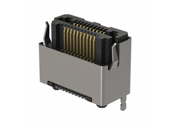 LSHM-105-06.0-L-DV-A-S-K-TR Konektor Terminal Hermafroditic Berkecepatan Tinggi / Konektor Strip Soket