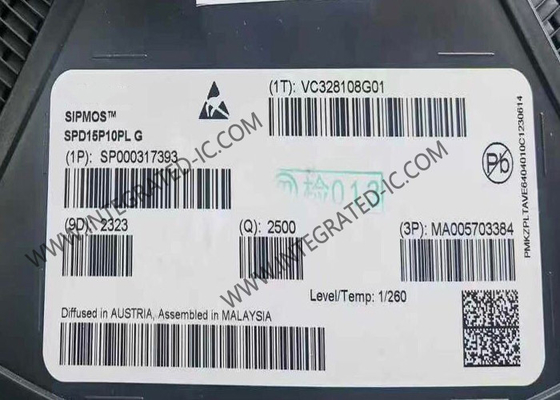 SPD15P10PL Chip Sirkuit Terpadu Sipmos® Power-Transistor 100V P-Channel Power MOSFET