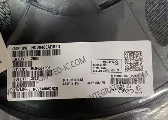 NCV8460ADR2G CRIP Sirkuit Terpadu 6A Driver Sisi Tinggi yang Dilindungi Sendiri SOIC-8