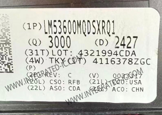 LM53600MQDSXRQ1 Integrated Circuit Chip Automotive 3.5V hingga 36V 650mA Synchronous 2.1MHz Step-Down Converter