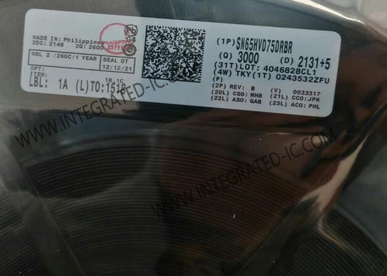 SN65HVD75DRBR Chip Sirkuit Terpadu 3.3V setengah dupleks RS-485 Transceiver IC VSON-8