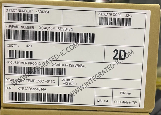 Field Programmable Gate Array XCAU10P-1SBVB484I 3,5 Mbit Artix UltraScale+ Field Programmable Gate Array