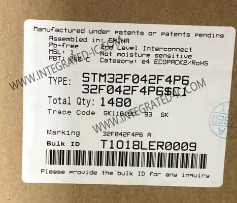 STM32F042F4P6 Mikrokontroler MCU Mainstream Arm Cortex-M0 USB Line MCU TSSOP-20