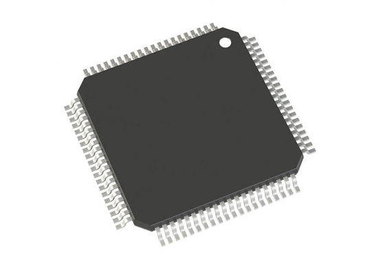 DSPIC33FJ64GP708A-I/PT Mikrokontroler MCU Kecepatan Tinggi 40 MIPS 16-Bit Digital Signal Controllers