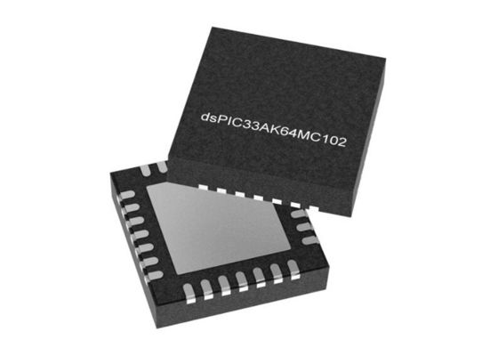 DSPIC33AK64MC102-E/M7 Mikrokontroler MCU Kontroler Sinyal Digital Berkinerja Tinggi