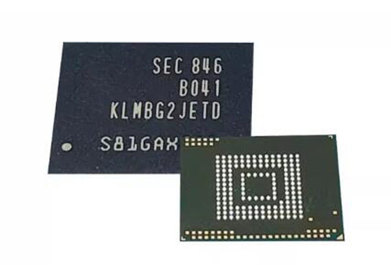 KLMBG2JETD-B041 Chip IC Memori 32Gbit eMMC 5.1 Flash Storage IC Dengan Antarmuka HS400