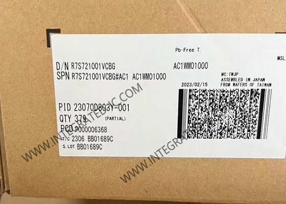 Mikrokontroler MCU R7S721001VCBG 400MHz Mikroprosesor 32-bit - MPU