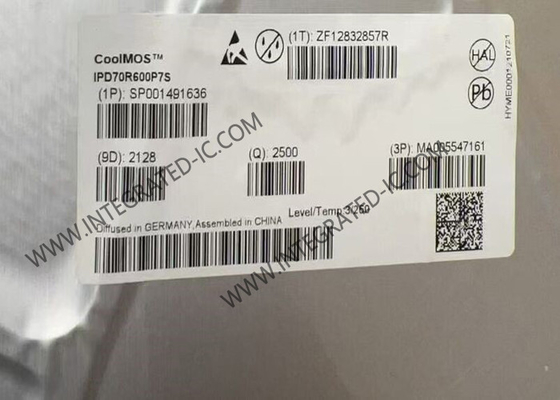 IPD70R600P7S Chip Sirkuit Terpadu Coolmos P7 Transistor Daya 700V MOSFET Transistor