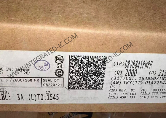 DRV8841PWPR Integrated Circuit Chip Dual H-Bridge DC Motor Driver 28-HTSSOP Paket