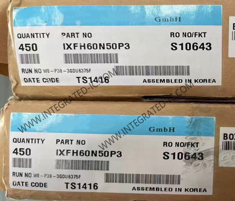 IXFH60N50P3 Integrated Circuit Chip N-Channel Enhancement Power MOSFET Transistor