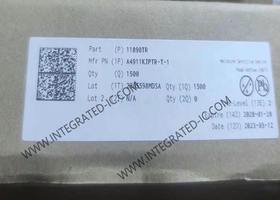 Chip Sirkuit Terpadu A4911KJPTR-T-1 IC Driver Motor Multifase 48-LQFP