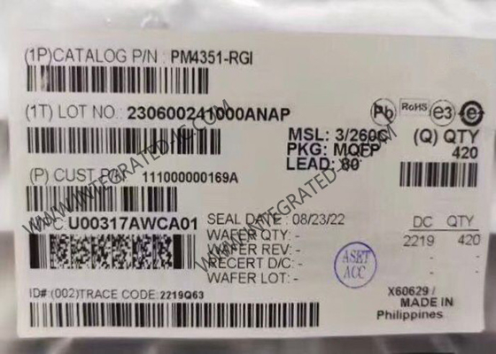 PM4351-RGI CRIP Sirkuit Terpadu Comet Single-Channel E1/T1/J1 Transceiver/Framer