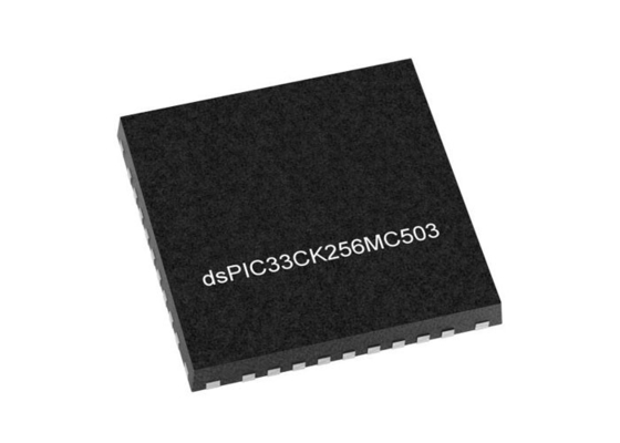 Mikrokontroler DSPIC33CK256MC503T-I/M5 MCU Pengendali DSC Kinerja Tinggi UQFN36