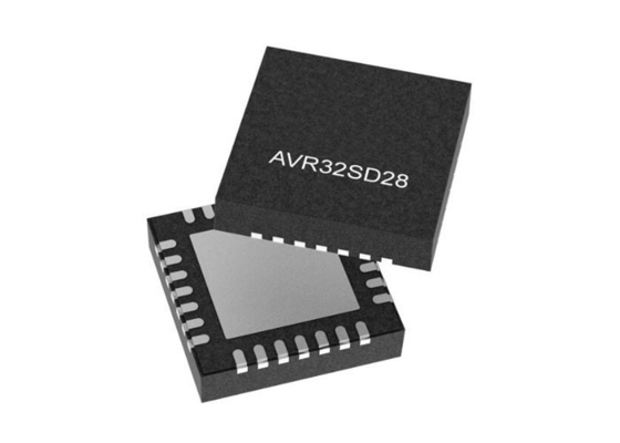 AVR32SD28T-I/3LW Mikrokontroler MCU 8Bit Dual Core MCU VQFN28 AVR SD Mikrokontroler