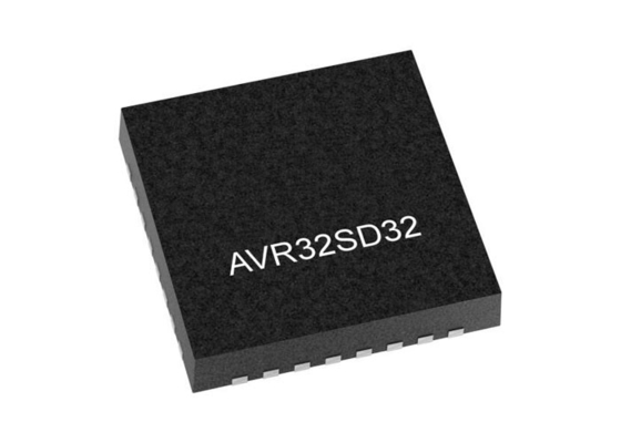 AVR32SD32T-E/QZB Mikrokontroler MCU Tertanam MCU VQFN32 8Bit AVR SD Mikrokontroler