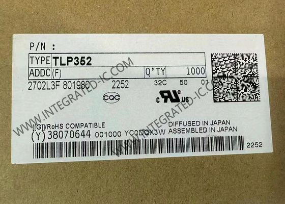 TLP352 Chip Sirkuit Terpadu 1 Saluran Penggerak Gerbang Terisolasi Optik Photocoupler