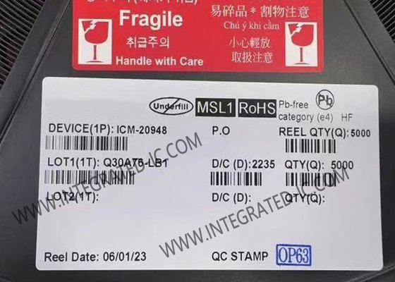 Sensor IC​ ICM-20948 Sensor Unit Pengukuran Inersia 9 Sumbu