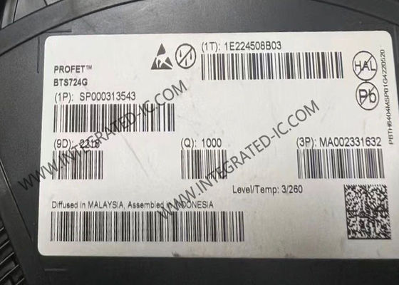 BTS724G Integrated Circuit Chip Empat Saluran Smart High-Side Power Switch PG-DSO-20