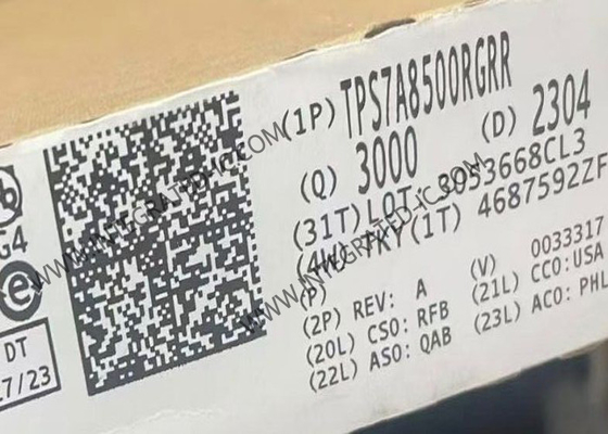 TPS7A8500RGRR Chip Sirkuit Terpadu Regulator Tegangan Ultra-Rendah-Dropout Presisi Tinggi Dengan Power Good