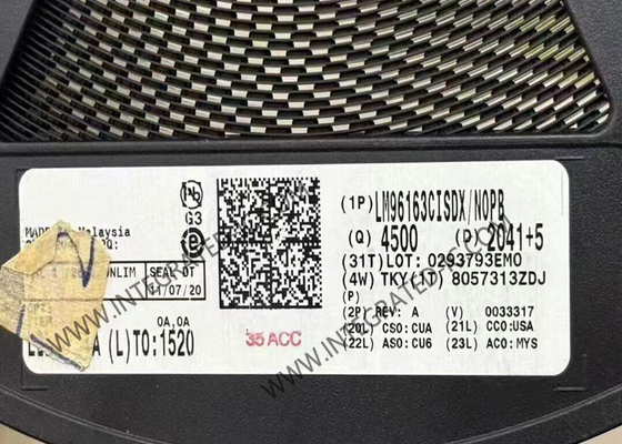 LM96163CISDX Sensor IC Remote Diode Digital Sensor Suhu WSON-10