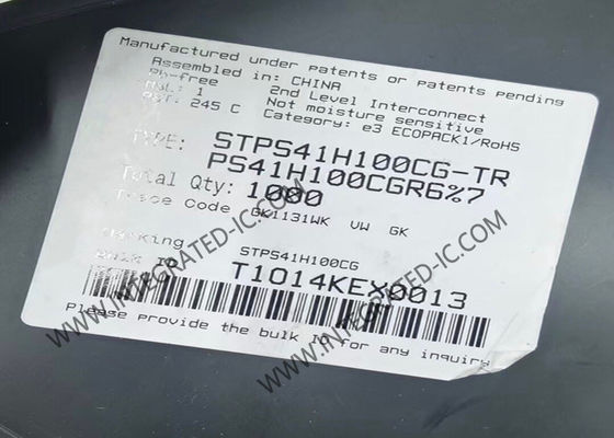 STPS41H100CG Chip Sirkuit Terpadu 100V 40A Penyearah Schottky Daya Ganda