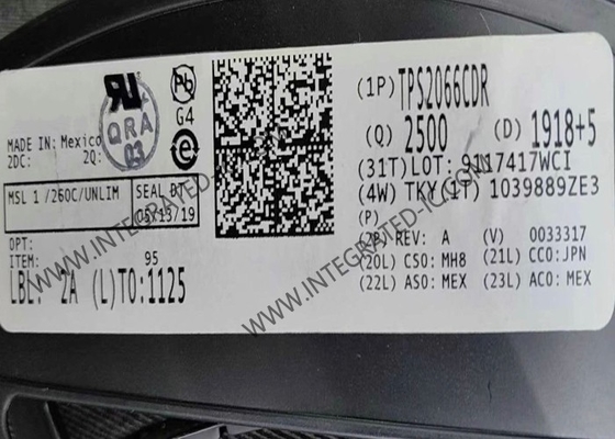 TPS2066CDR Chip Sirkuit Terpadu Sakelar Daya USB 1A SOIC8 Sakelar Distribusi Daya