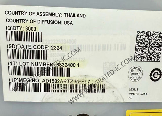 AD1582ARTZ Integrated Circuit Chip 2.5V Micropower Precisions Seri Mode Referensi Tegangan