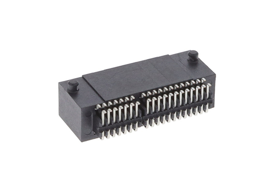 MEC1-120-02-F-D-RA1-SL-TR Konektor 1.00 mm Sudut Kanan Mini Card Edge Socket Connector