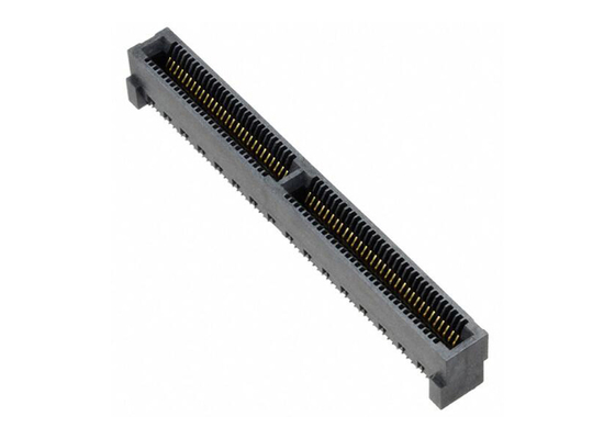 HTEC8-125-01-S-DV-K-TR Konektor 0.80mm Menghasilkan Konektor Kartu Tepi Kecepatan Tinggi 50POS