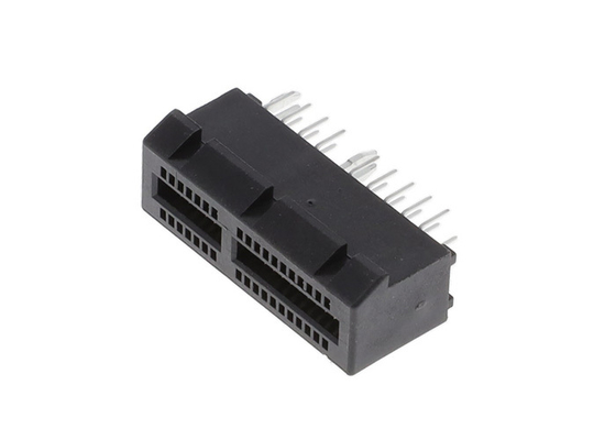 10018783-11200TLF Konektor 8Gb/s PCI Express Gen 3 Konektor Tepi Kartu untuk Server