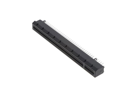 10018783-11100TLF Konektor Konektor Tepi Kartu PCI Express Untuk Sistem Profil Rendah