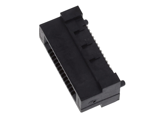 HSEC8-113-01-S-DV-A-BL-K-TR Konektor 0.80mm Generate™ Konektor Kartu Tepi Untuk Aplikasi Wire-To-Board