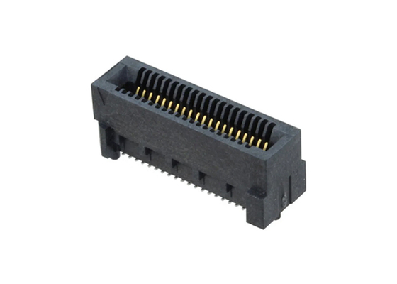 HSEC8-109-01-L-DV-A-L2-K-TR Konektor 0,80mm Pitch 28 Gbps Konektor Kartu Edge Berkecepatan Tinggi