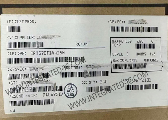 EPM570T144I5N Field Programmable Gate Array MAX II Perangkat Logika Programmable Kompleks TQFP-144
