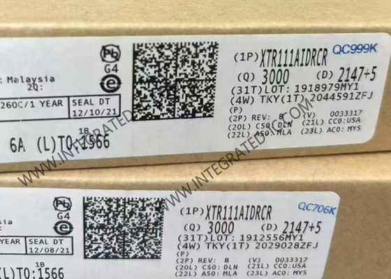 XTR111AIDRCR Chip Sirkuit Terpadu Konverter Tegangan ke Arus VSON10 Pemancar IC