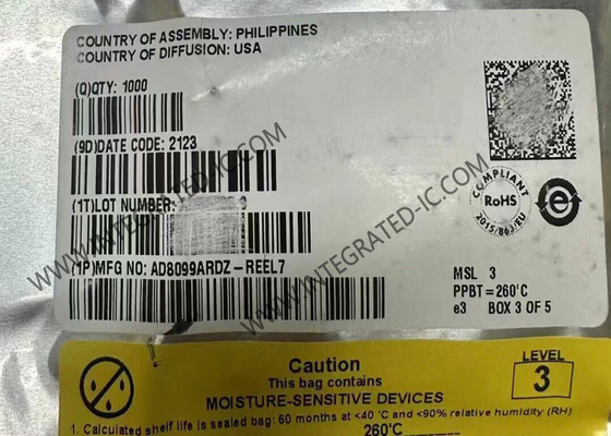 AD8099ARDZ Integrated Circuit Chip Amplifier Operasional Kecepatan Tinggi SOIC8 Op Amps IC