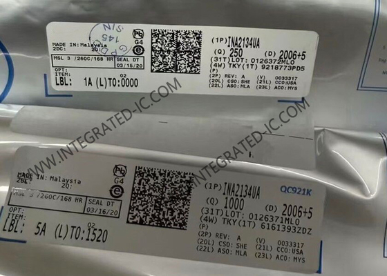 INA2134UA Sirkuit Terpadu Chip Penerima Saluran Diferensial Audio SOIC14 IC Audio