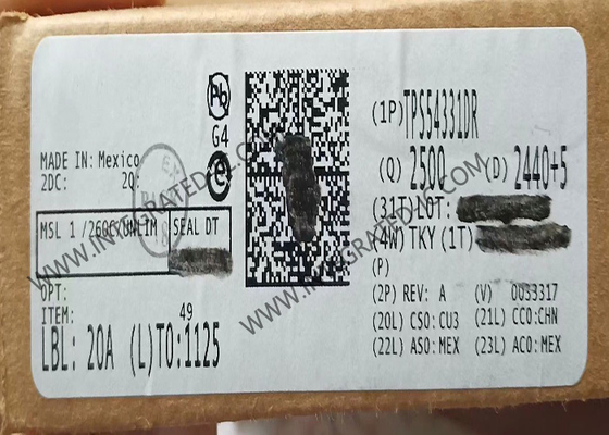 TPS54331DR Chip Sirkuit Terpadu 3A 570kHz Penurun Tegangan DC-DC Konverter Dengan Mode Eco