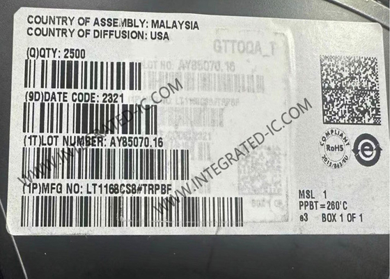 LT1168CS8 Integrated Circuit Chip 400kHz Instrumen Amplifier SOIC8 Amplifier IC