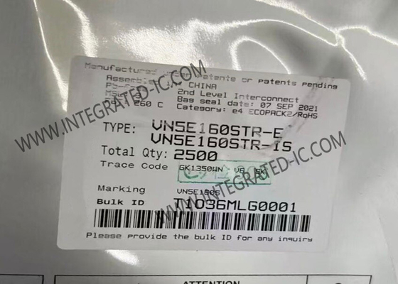 VN5E160STR Chip Sirkuit Terpadu Penggerak Sisi Tinggi Saluran Tunggal Untuk Aplikasi Otomotif