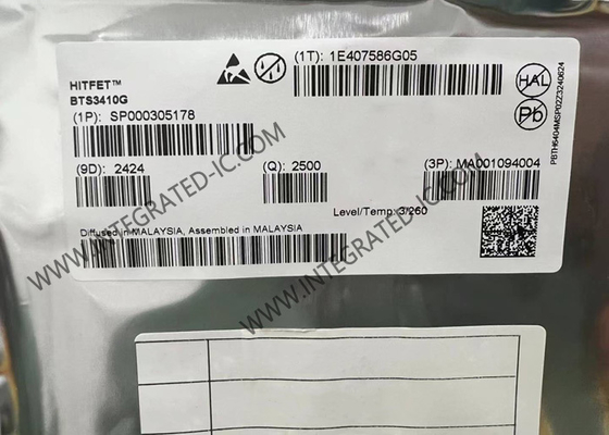 BTS3410G Chip Sirkuit Terpadu Klasik HITFET Sakelar Sisi Rendah 12V FET Daya 1.3A