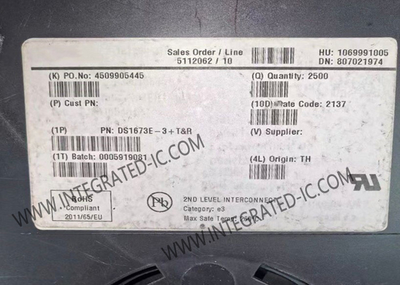 DS1673E-3 Chip Sirkuit Terpadu Real Time Clock Pengontrol Sistem Portabel TSSOP-20