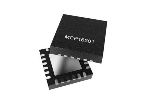 Chip Sirkuit Terpadu MCP16501TC-E/RMBVAO PMIC Kinerja Tinggi VQFN24 PMIC Terpadu