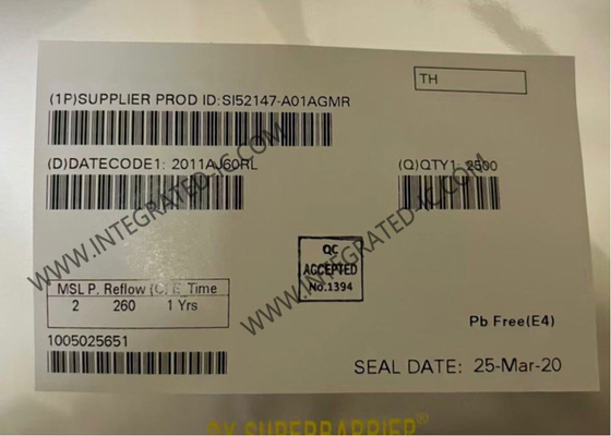 SI52147-A01AGMR Chip Sirkuit Terpadu Generator Jam PCIe Berkinerja Tinggi