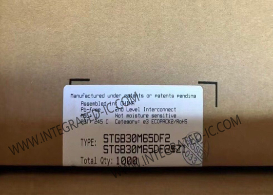 STGB30M65DF2 Integrated Circuit Chip 650V 30A Trench Gate Field Stop IGBT Transistor