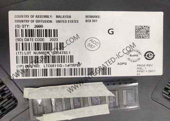 LTC6811IG-1 Integrated Circuit Chip Multicell Battery Monitor Dengan Daisy Chain Interface