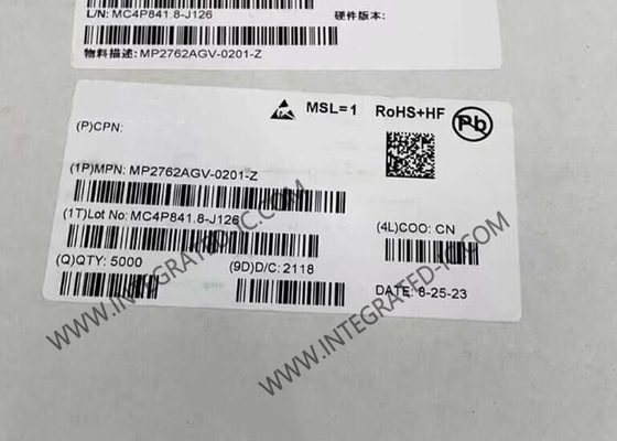MP2762AGV-0201-Z Chip Sirkuit Terpadu 6A Pengisi Daya Buck-Boost NVDC Dua Fasa Dengan FET Terintegrasi Dan OTG