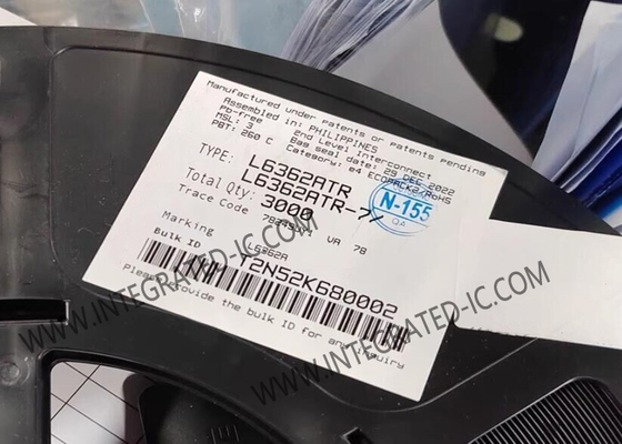 L6362ATR Chip Sirkuit Terpadu Perangkat Transceiver Komunikasi IO-Link IC VFDFPN12