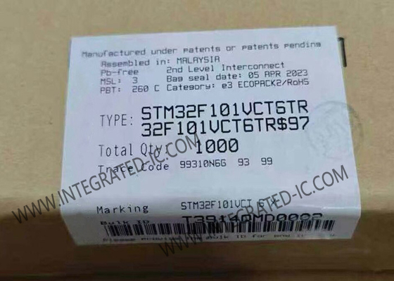 Mikrokontroler STM32F101VCT6TR MCU 32-Bit 36MHz ARM Cortex-M3 STM32F1 Mikrokontroler 100-LQFP