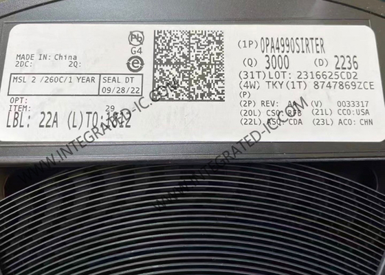 OPA4990SIRTER Chip Sirkuit Terpadu Penguat Operasional 40V WQFN16 Op Amp IC Daya Rendah
